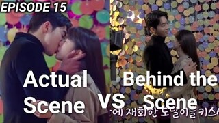 Start Up Ep 15 Behind the Scene vs Actual Scene