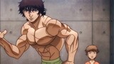 After activating the Ghost Brain, Baki was actually beaten by a mantis!