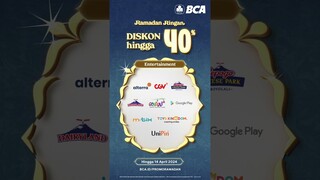 Diskon Spesial #KemuDianRingan Promo Dengan BCA!