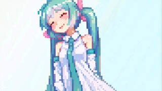 Hatsune Miku Pixel Shake