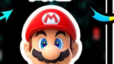 Mario: Tại sao chân anh ấy đột nhiên bốc cháy? !