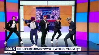 SB19 Perform "WYAT" @FOX5 New York