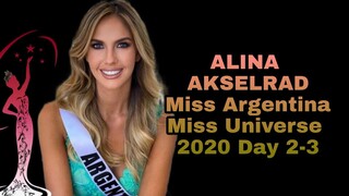 Miss Argentina Alina Akselrad | Day 2-3 Miss Universe 2020 Moments