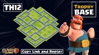 BASE TH12 Thủ TH14 Đánh 2 Sao RANK HUYỀN THOẠI Tháng 7 2022 Clash of clans | Akari Gaming