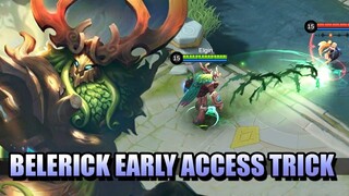 HOW TO USE BELERICK BEFORE HE REVIVES