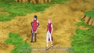 Boruto's training with Sasuke