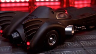 Black Mamba ของแท้ที่ได้รับอนุญาต 1:18 โลหะผสม Batmobile การแบ่งปันที่เรียบง่าย