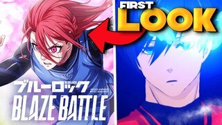 Bluelock Blaze Battle First Look GAMEPLAY!!!! (all launch info)