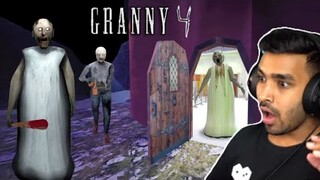 GRANNY CHAPTER 4 | TECHNO GAMERZ PLAYING GRANNY