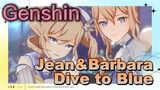 Jean&Barbara Dive to Blue