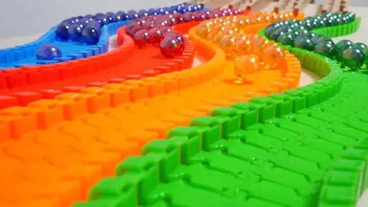 Children's educational handmade toys rainbow track selection toy