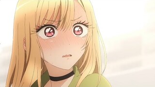 Marin blushes when Gojo says that she is beautiful |  My Dress Up Darling episode 5 English sub