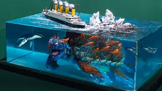 сђљResin ArtсђЉThe truth about the sinking of the Titanic?