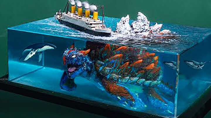 【Resin Art】The truth about the sinking of the Titanic?