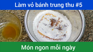 Làm bánh trung thu p5