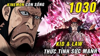 ( Spoiler One Piece 1030 ) - Kid và Law thức tỉnh đánh trọng thương Big Mom , Kinemon còn sống