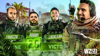 Mon PREMIER TOP 1 Warzone 2.0 est avec @SQUEEZIE @Doigby et @LOCKLEAR  🔥