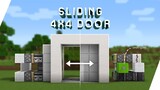 Cara Membuat 4X4 Sliding Door - Minecraft Tutorial Indonesia