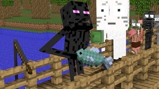 Monster School : Tank Shoot + Fishing + Brewing Super Heroes - Funny Minecraft Animation