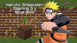 Blue Bird - Naruto: Shippuden Opening 3 | Minecraft Noteblock Cover | +MCPE WORLD DOWNLOAD