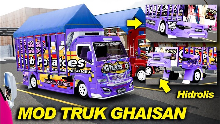 Mod Nya Mewah Keren❗ Pasti Nya Mod Truk Ghaisan Bussid