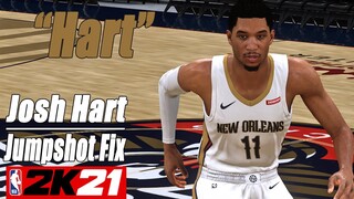 Josh Hart Jumpshot Fix NBA2K21 with Side-by-Side Comparison