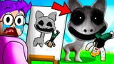 GUESS MY DRAWING Picture Game CHALLENGE In ROBLOX DOODLE TRANSFORM!? (ZOONOMALY ALL MONSTERS!)