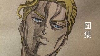 The process of hand-drawing Kira Yoshikage atlas