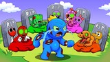 R.I.P All Rainbow Friends | Blue Say Goodbye | Roblox Rainbow Friends Animation