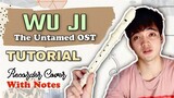 WU JI - The Untamed OST | Recorder Flute Tutorial with Letter Notes and Lyrics , How to Play Wu ji