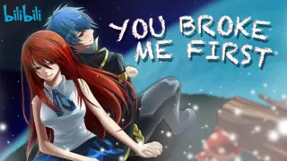 You Broke Me First | JELLAL & ERZA - AMV | Fairy Tail  🥰❤️