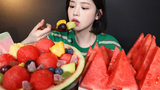 SUB) 🍉 ! Watermelon punch mukbang ASMR