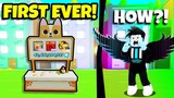 Trading Booth Update in Pet Simulator X - I SOLD the First PET! (Roblox) Mr Bitcoin