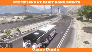 BUSNYA SAMPE NYEMPLUNG KE PARIT !