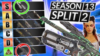 NEW GUNS Tier List for SEASON 13 Split 2 - BEST and WORST Weapons - Apex Legends Guide