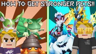 HOW TO GET STRONGER IN TRAINERS ARENA || BLOCKMAN GO