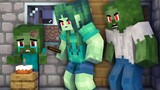 Monster School : Bad Mother Zombie and Good Poor Baby Zombie - Sad Story - Minecraft Animation
