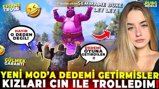 YENİ MOD’A DEDEMİ GETİRMİŞLER KIZLARI CİN İLE TROLLEDİM!  🤣| PUBG MOBILE