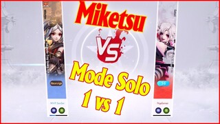 🌸Onmyoji Arena:Mùa 7 Miketsu Solo 1vs1 - Mode Solo - Chơi Có Mạnh Không?