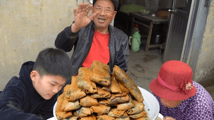 [Ẩm thực] Dùng bánh rán Sơn Đông làm nem rán