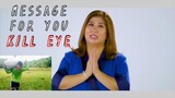 MESSAGE For Kill eye From Ma'am Jessica Soho❤️ (Kapuso Mo Jessica Soho)