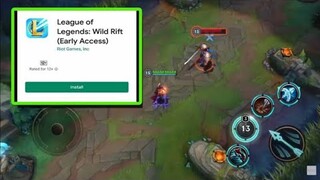 League Of Legends Wild Rift Gameplay