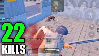 FIRST GAMEPLAY IN LIVIK MAP | 22 Team Kills with Chicken Dinner | PUBG MOBILE