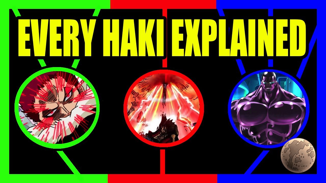 All Haki Colors Showcase in A One Piece Game - BiliBili