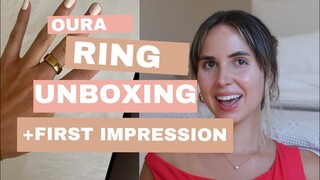 oura ring unboxing and first impressions + FAQs !!!