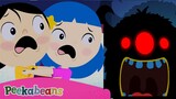 Monsters Under My Bed Song 😱 💤| Don't Be Afraid of Dark | Peekabeans Kids Songs