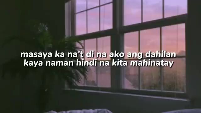 Pasensya ka na lyrics