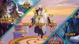 VALE GOD SKIN - NANA COLLECTOR SKIN - ROGER M3 SKIN & More | Mobile Legends #WhatsNEXT Ep.131