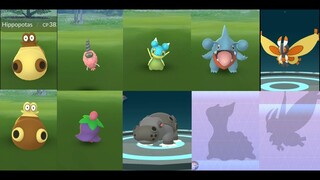 New May pokemon release Gible, Burmy, Hippopotas, Cherrim, Mothim, Gastrodon and more!