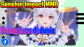 AKU YANG TERIMUT DI DUNIA~ | Genshin Impact MMD_1